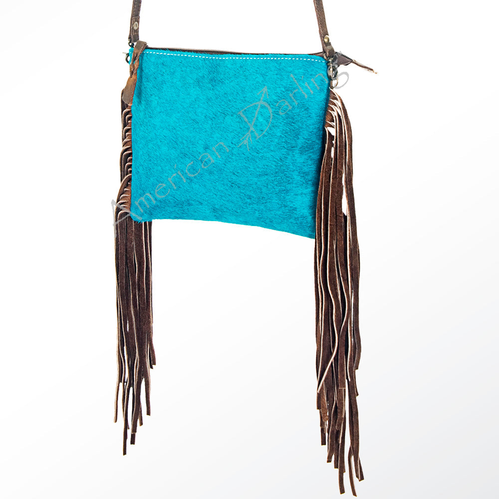 American Darling Small Crossbody Saddle Blanket Genuine Leather women bag western handbag purse