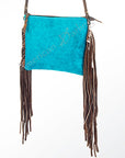 American Darling Small Crossbody Saddle Blanket Genuine Leather women bag western handbag purse