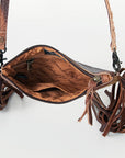 American Darling Small Crossbody Hair On Genuine Leather Women Bag Western Handbag Purse