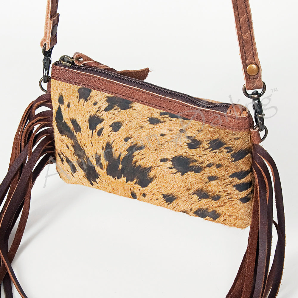 American Darling Small Crossbody Hair On Genuine Leather Women Bag Western Handbag Purse
