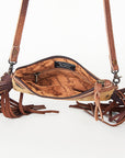American Darling Small Crossbody Hair On Genuine Leather Women Bag Western Handbag Purse