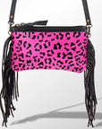 American Darling Small Crossbody Hair On Genuine Leather Women Bag Western Handbag Purse