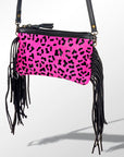 American Darling Small Crossbody Hair On Genuine Leather Women Bag Western Handbag Purse