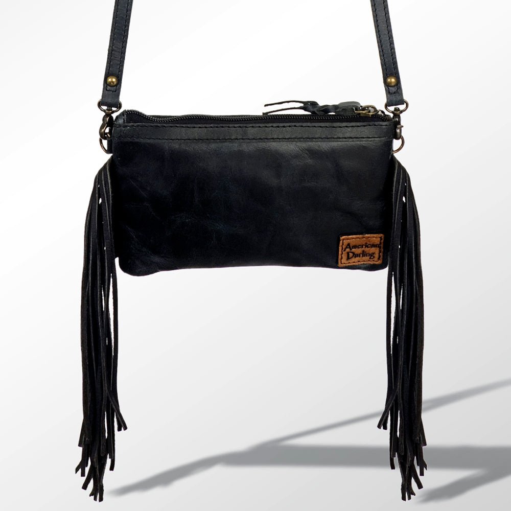 American Darling Small Crossbody Hair On Genuine Leather Women Bag Western Handbag Purse