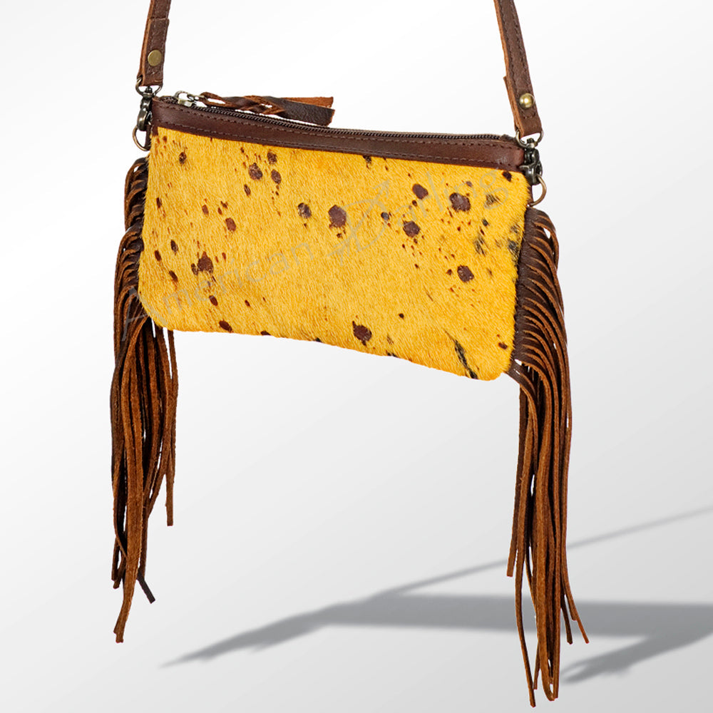 American Darling Small Crossbody Hair On Genuine Leather Women Bag Western Handbag Purse