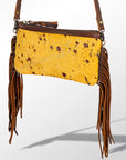 American Darling Small Crossbody Hair On Genuine Leather Women Bag Western Handbag Purse