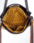 American Darling Clutch Hand Tooled Hair on Genuine Leather Western Women Bag Handbag Purse | Purses for Cute