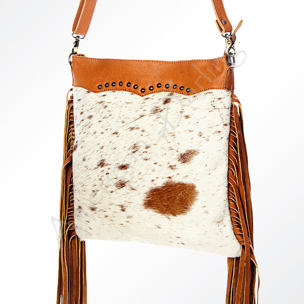 American Darling ADBGZ161 Crossbody Hair-On Genuine Leather Women Bag Western Handbag Purse