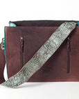 American Darling ADBGZ163 Tote Hand Tooled Genuine Leather Women Bag Western Handbag Purse