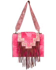 American Darling ADBGZ164 Tote Hand Tooled Genuine Leather Women Bag Western Handbag Purse