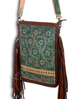 American Darling Large Cross Body Hand Tooled Genuine Leather Western Women Bag Handbag Purse | Crossbody Bag for Women | Cute Crossbody Bag | Crossbody Purse