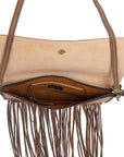 American Darling ADBGD116 Envelope Hand Tooled Genuine Leather Women Bag Western Handbag Purse