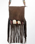 American Darling Messenger Saddle Blanket Genuine Leather Women Bag Western Handbag Purse