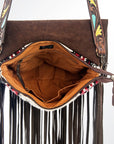 American Darling Messenger Saddle Blanket Genuine Leather Women Bag Western Handbag Purse