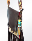 American Darling Messenger Saddle Blanket Genuine Leather Women Bag Western Handbag Purse