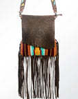 American Darling Messenger Saddle Blanket Genuine Leather Women Bag Western Handbag Purse