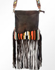 American Darling Messenger Saddle Blanket Genuine Leather Women Bag Western Handbag Purse