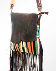 American Darling Messenger Saddle Blanket Genuine Leather Women Bag Western Handbag Purse