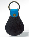 American Darling ADKR144 Hand Tooled Carved Genuine Leather Keyring