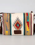 American Darling Saddle Blanket Genuine Leather Women Bag Western Handbag Purse