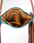 American Darling Saddle Blanket Genuine Leather Women Bag Western Handbag Purse