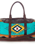 American Darling Duffel Saddle Blanket Genuine Leather Women Bag Western Handbag Purse