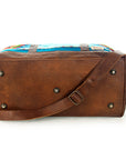 American Darling Duffel Saddle Blanket Genuine Leather Women Bag Western Handbag Purse