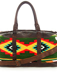 American Darling Duffel Saddle Blanket Genuine Leather Women Bag Western Handbag Purse