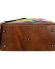 American Darling Duffel Saddle Blanket Genuine Leather Women Bag Western Handbag Purse