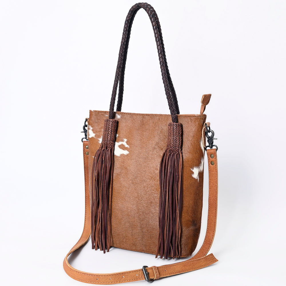 American Darling ADBG512TAW Tote Hair-On Genuine Leather Women Bag Western Handbag Purse