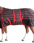 66"- 84" Hilason 1200D Winter Waterproof Turnout Horse Blanket Belly Wrap