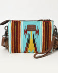 American Darling Cross Body Hand Tooled Saddle Blanket Genuine Leather Women Bag Western Handbag Purse