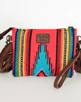 American Darling Cross Body Hand Tooled Saddle Blanket Genuine Leather Women Bag Western Handbag Purse