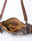 American Darling Cross Body Hand Tooled Saddle Blanket Genuine Leather Women Bag Western Handbag Purse