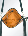 American Darling Cross Body Hand Tooled Saddle Blanket Genuine Leather Women Bag Western Handbag Purse