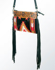 American Darling Cross Body Hand Tooled Saddle Blanket Genuine Leather Women Bag Western Handbag Purse