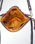 American Darling Cross Body Hand Tooled Saddle Blanket Genuine Leather Women Bag Western Handbag Purse