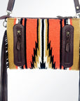 American Darling Cross Body Hand Tooled Saddle Blanket Genuine Leather Women Bag Western Handbag Purse