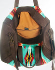 American Darling Saddle Blanket Genuine Leather Women Bag Western Handbag Purse
