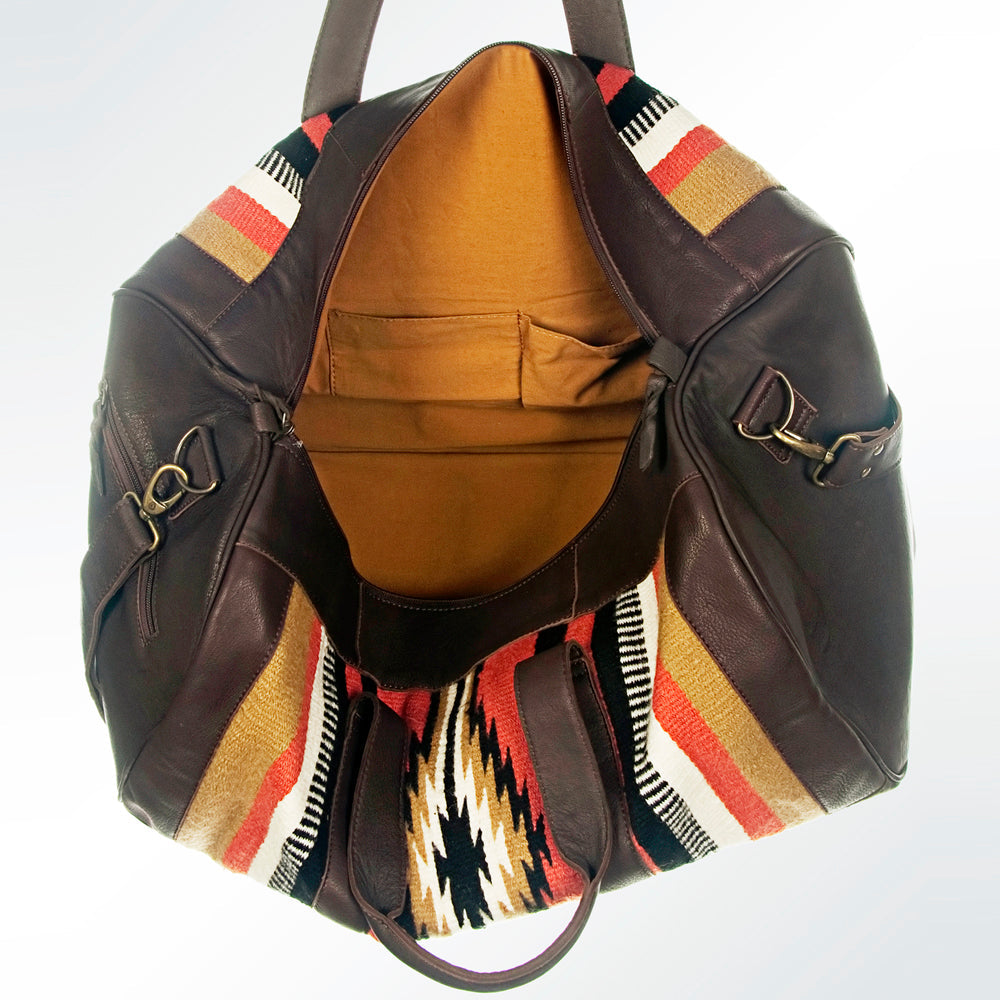 American Darling Saddle Blanket Genuine Leather Women Bag Western Handbag Purse
