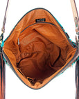 American Darling Signature Crossbody Hand Tooled Saddle Blanket Genuine Leather Women Bag Western Handbag Purse
