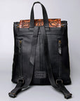 American Darling Hand Tooled Hair On Genuine Leather Women Bag Western Handbag Purse