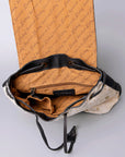 American Darling Hand Tooled Hair On Genuine Leather Women Bag Western Handbag Purse