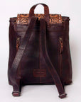 American Darling Hand Tooled Hair On Genuine Leather Women Bag Western Handbag Purse