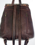 American Darling Hand Tooled Hair On Genuine Leather Women Bag Western Handbag Purse
