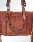 American Darling ADBGI103A Tote Hand Tooled Genuine Leather Women Bag Western Handbag Purse