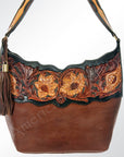 American Darling Hobo Hand Tooled Genuine Leather Women Bag Western Handbag Purse