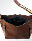 American Darling Hobo Hand Tooled Genuine Leather Women Bag Western Handbag Purse