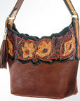American Darling Hobo Hand Tooled Genuine Leather Women Bag Western Handbag Purse