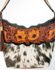 American Darling Hobo Hand Tooled Genuine Leather Women Bag Western Handbag Purse